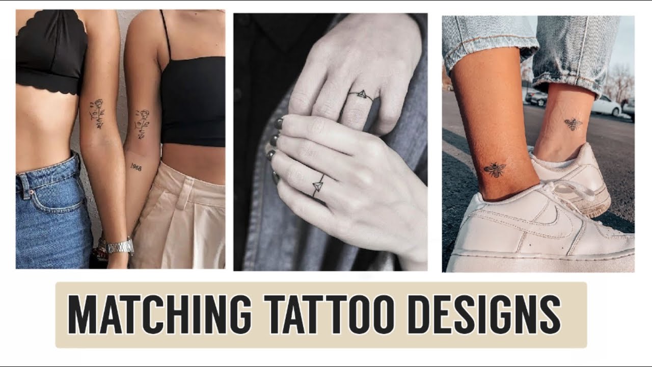 30 Matching Tattoos That Are As Clever As They Are Creative  Bored Panda