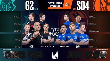 G2 Esports vs Schalke 04 ► LEC W9.D1.G3 ► Spring ► G2 vs S04