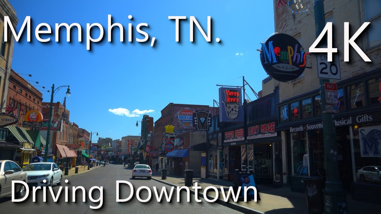 Memphis, USA 4K プレスリーとキング牧師の街