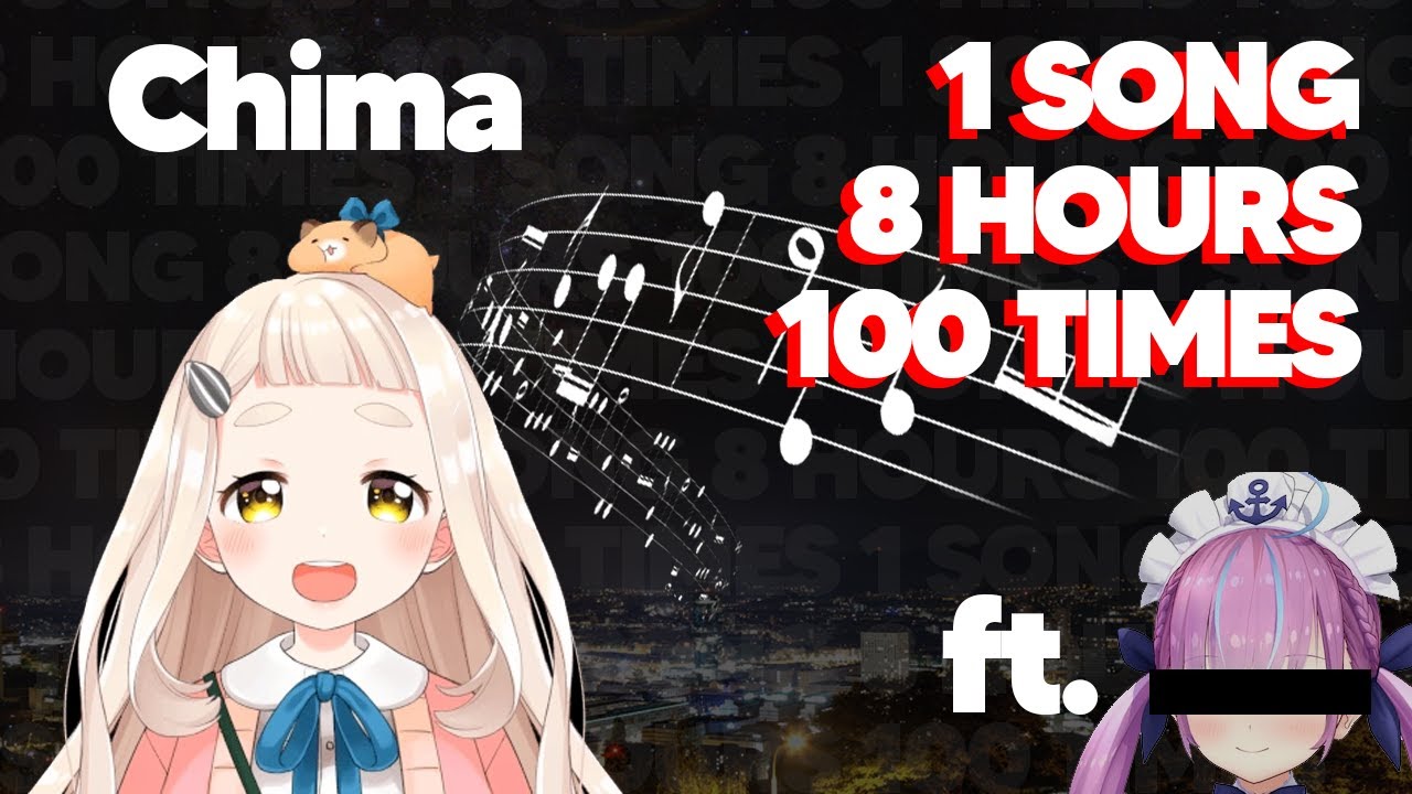 Machita Chima sang the same song live for 8 HOURS!?! [ENG SUB