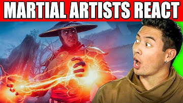 Expert Martial Artists REACT to Mortal Kombat 11 Fighting Scenes