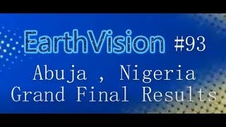 EarthVision #93 - Grand Final Results