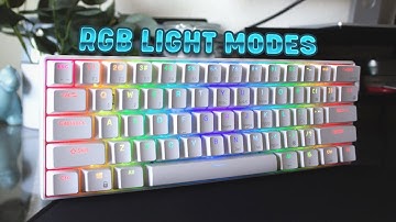 How to Change RGB on RK61 60% Keyboard, Type Function Keys, + More!