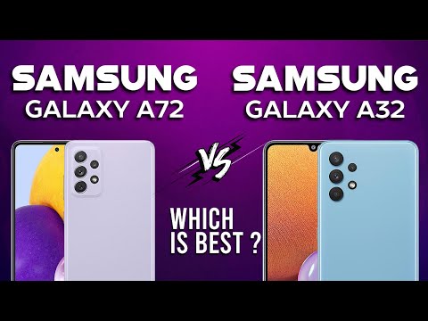 Samsung Galaxy A72 vs Samsung Galaxy A32