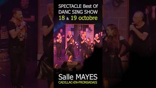 Spectacle 18 et 19 octobre 2025 - Salle Mayes - Cadillac-en-Fronsadais (Danc'sing Show)