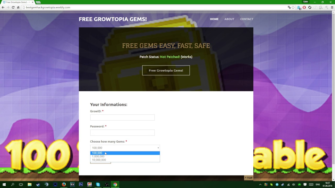 GROWTOPIA GEMS HACK! WORKING 2017