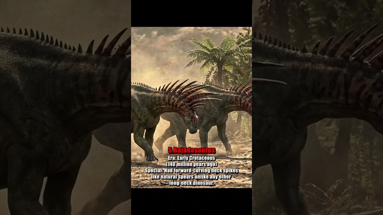 These dinosaurs are so strange… they feel illegal