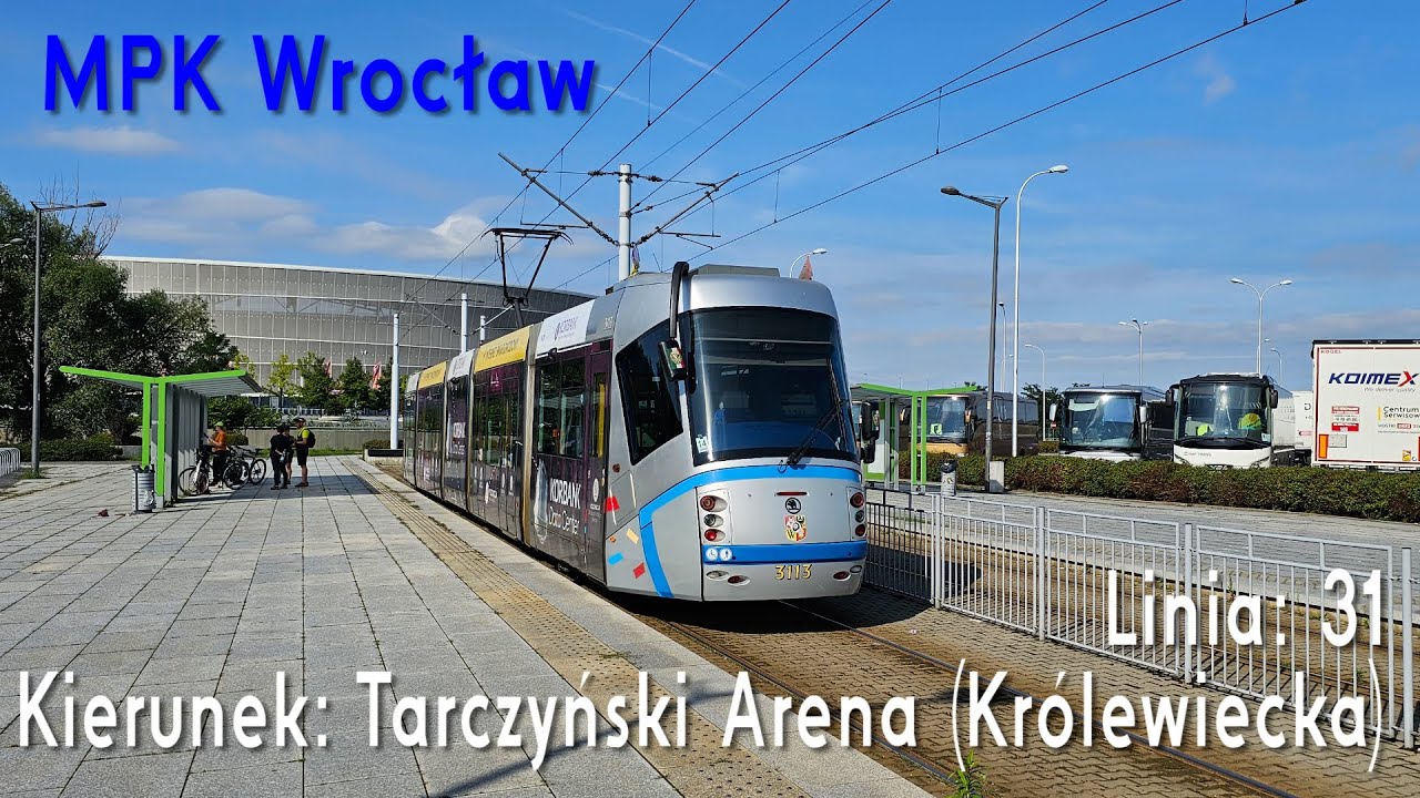 [🇵🇱PL] TIMELAPSE: MPK Wrocław - Linia: [🚋31]