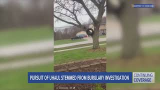 Pursuit of U-Haul Stemmed from Burglary Investigation