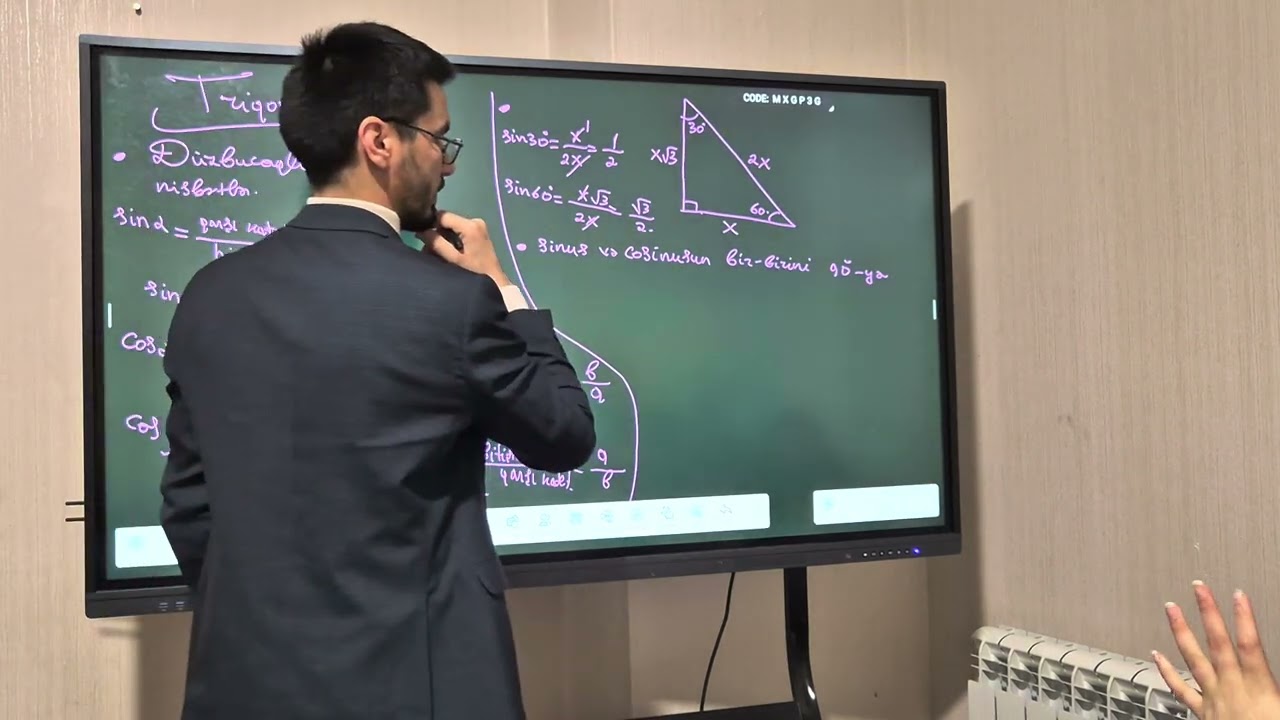 Triqonometriya  mövzu izahı 1.10 cu siniflər ilə