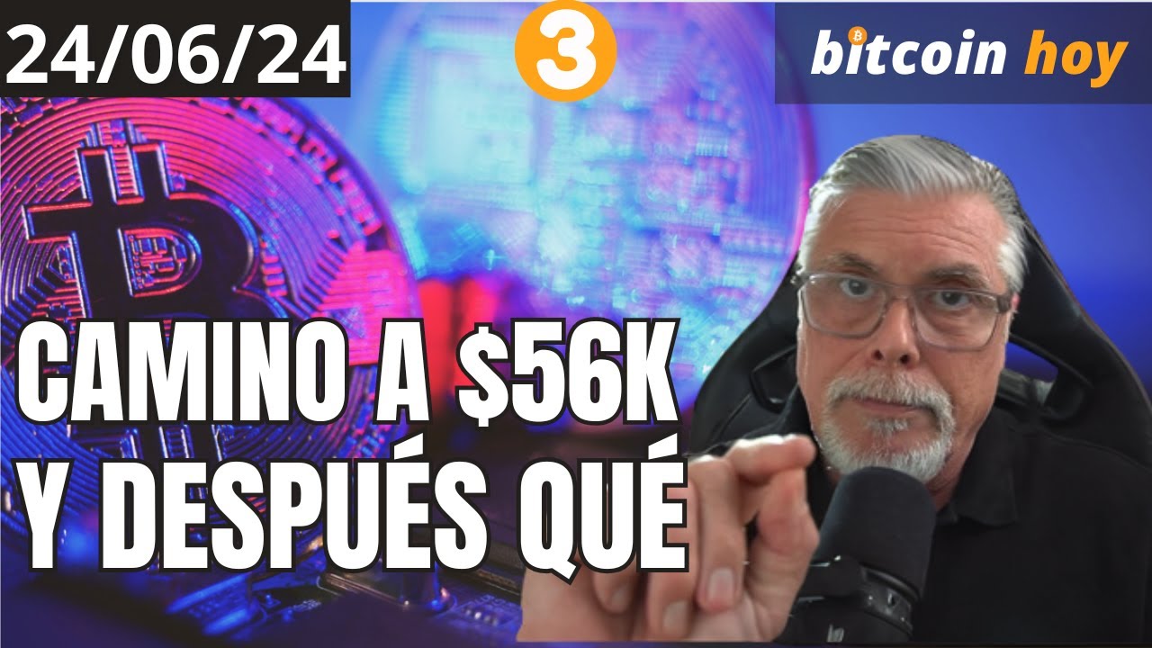 SI BITCOIN ALCANZA $56K ACABARÁ LA CORRECCIÓN? - YouTube
