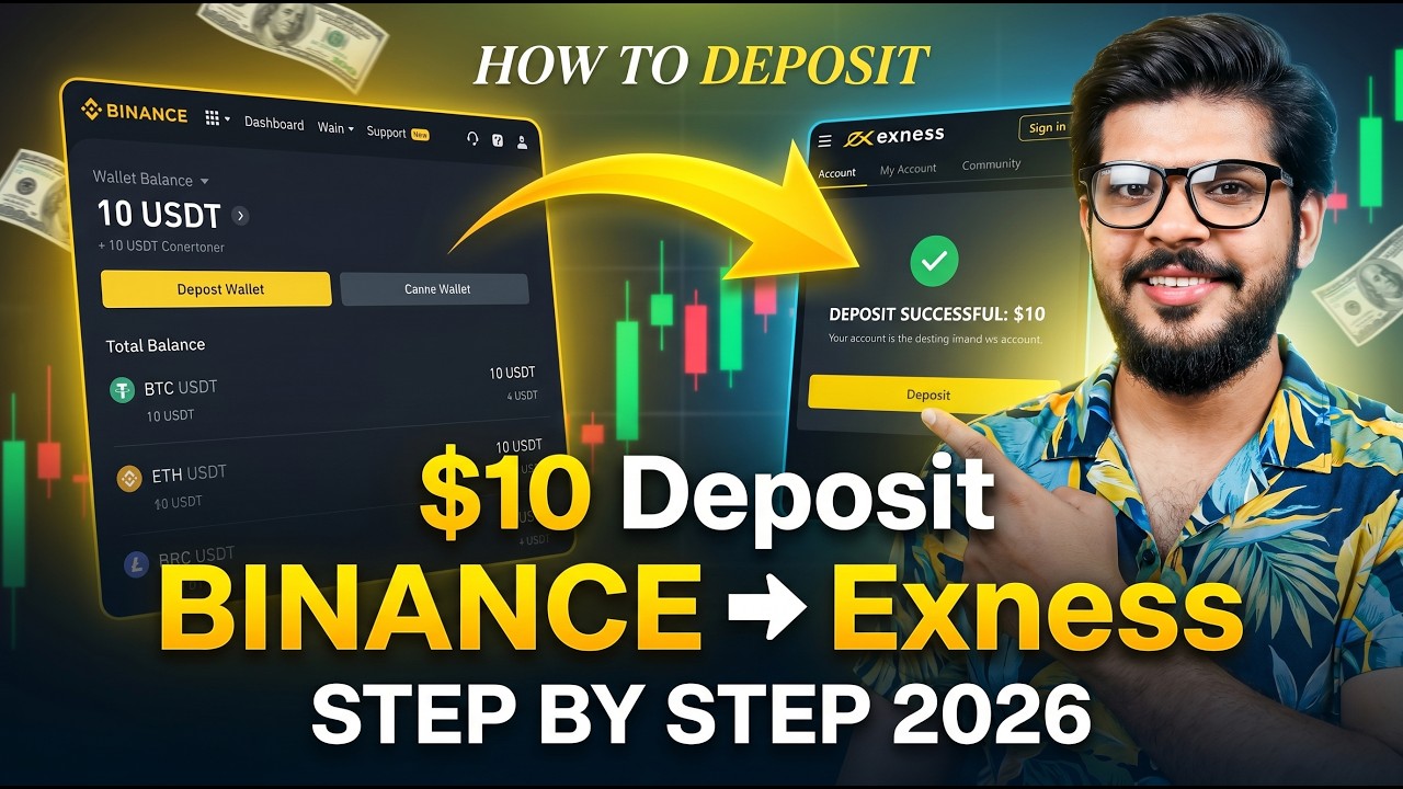 How to Deposit Binance to Exness Step by Step Guide 2026 | Binance to ...