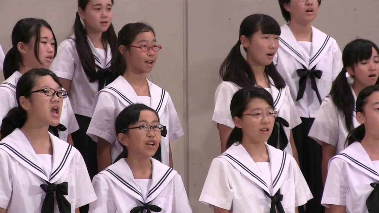 岡崎市立矢作中学校 生きる 作詞：谷川俊太郎 作曲：大熊崇子 - YouTube