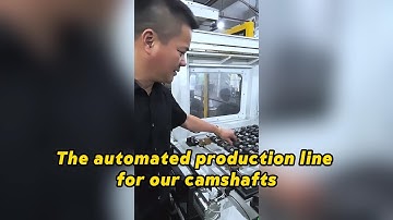 Camshaft automated production line | facing and centring machine & Double spindle vertical lathe