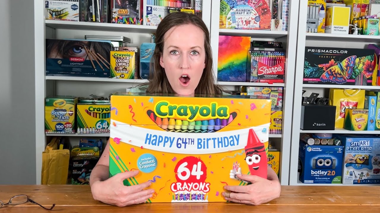 CRAYOLA CRAYOLA CRAYONS 64 COUNT