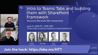 build, innovate, and #hacktogether! get started with microsoft teams app development