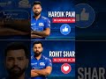 ipl2027 MI caption hardik and Rohit #cricket #highlights