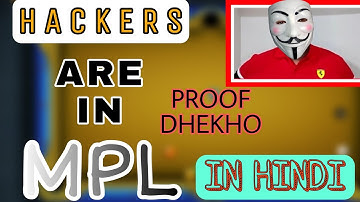 Mpl Pool Champ - The Real Hacker with Proof is Here🤬
