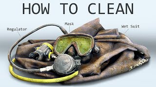 The RIGHT Way to Clean Your Scuba Gear