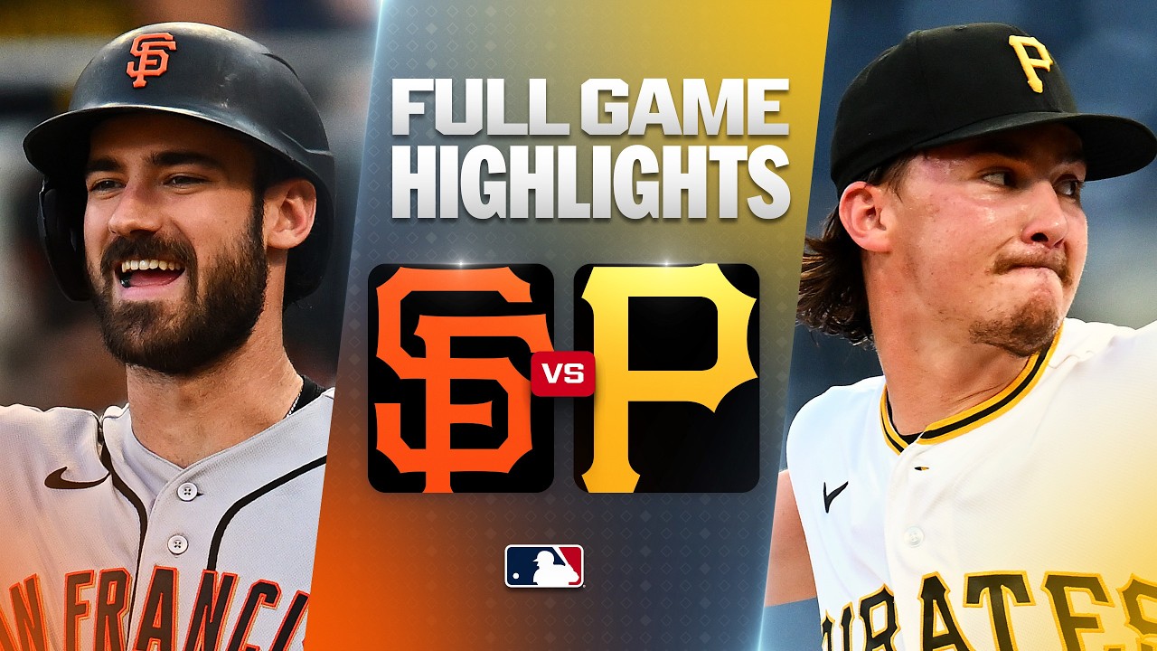[MLB] 샌프란시스코 자이언츠 5 : 4 피츠버그 파이리츠 경기 결과·하이라이트