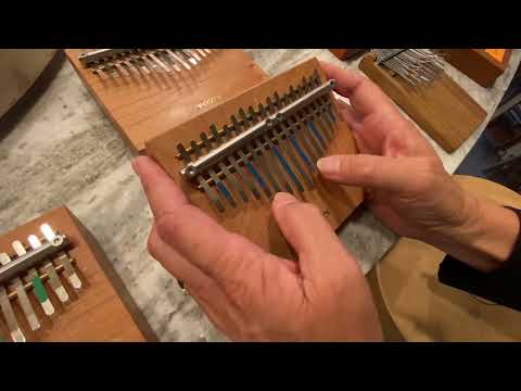M17 Kalimbas in Several Tunings