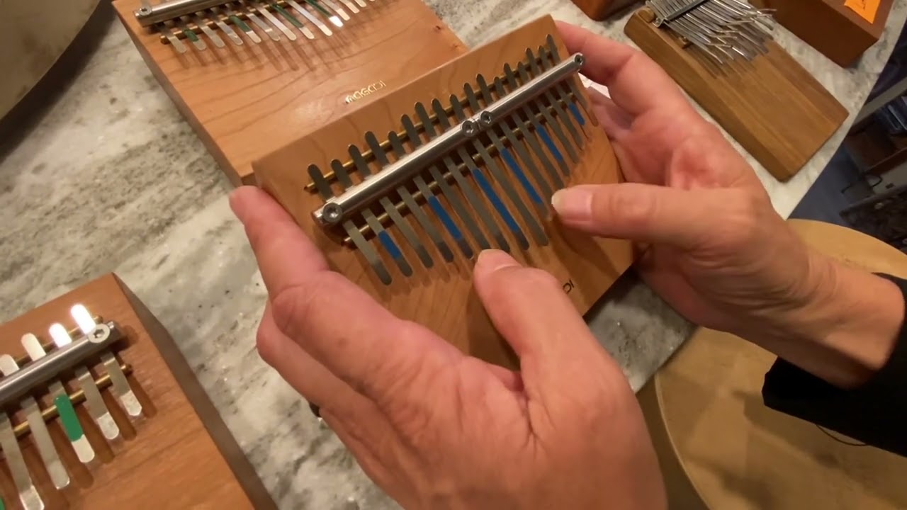 M17 Kalimbas in Several Tunings