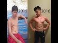 My 1 Year Body Transformation / 15-16 Years Old  Incredible Change !