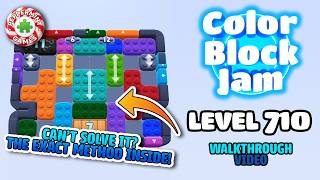 Color Block Jam - Level 710 Walkthrough Solution