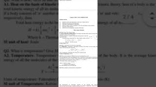 Chapter - 6 Heat & Temperature