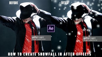 How to create Snowfall in Adobe Effects / Snowfall Animation / After Effects