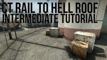Outside rail to hell roof jump (Nuke) Intermediate tutorial!