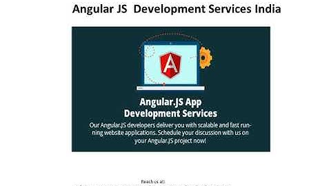 angular js developers india  angulartric