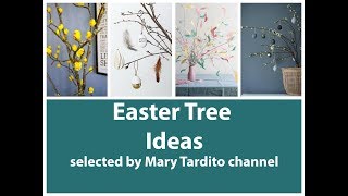 Easter Tree Ideas - Spring Decorating Ideas - Easter Decorations - Crafts to Make and Sell