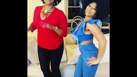 THELMA FROM GOODTIMES & HER DAUGHTER DANCING