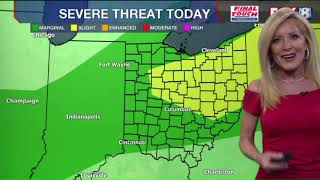 Saturday forecast