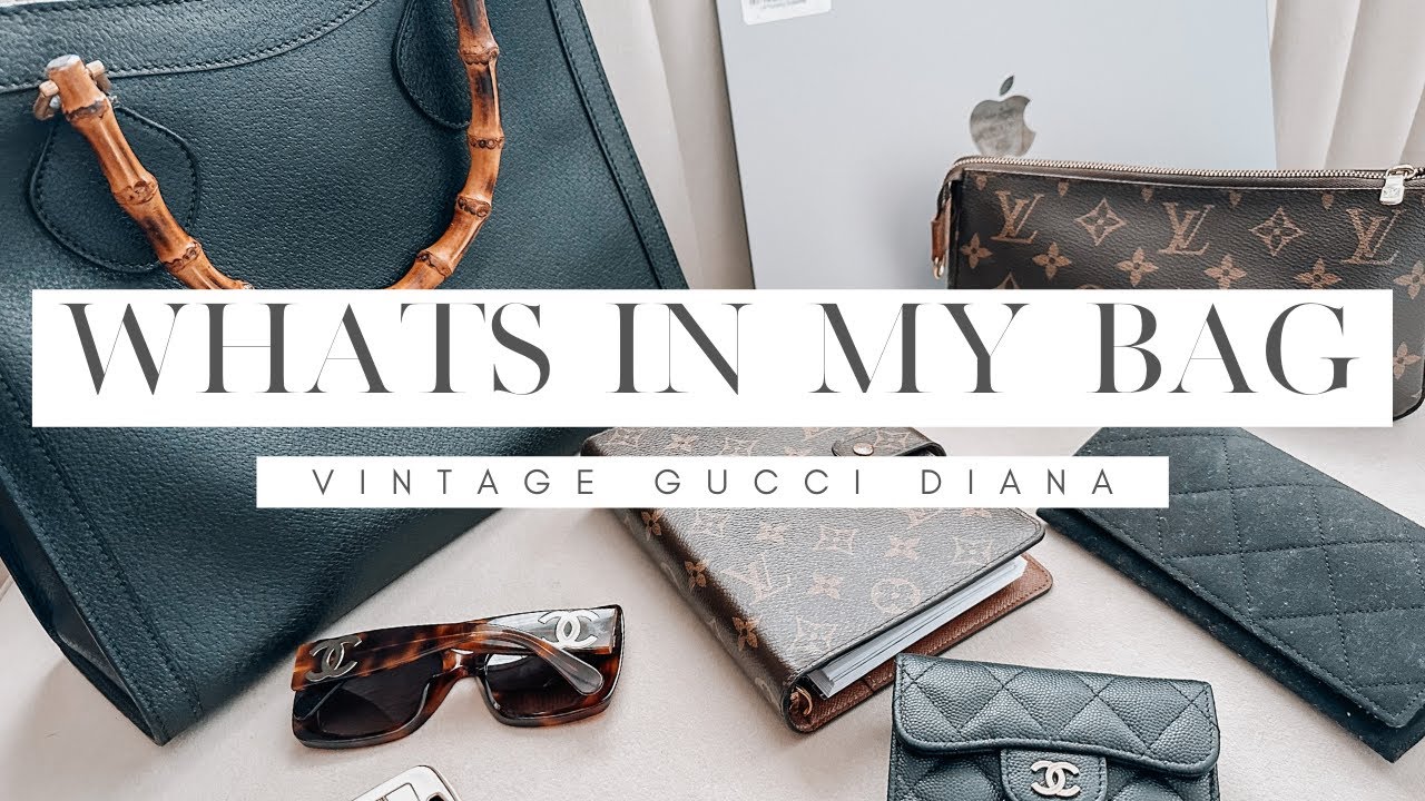 What's In My Bag: Gucci Diana Tote