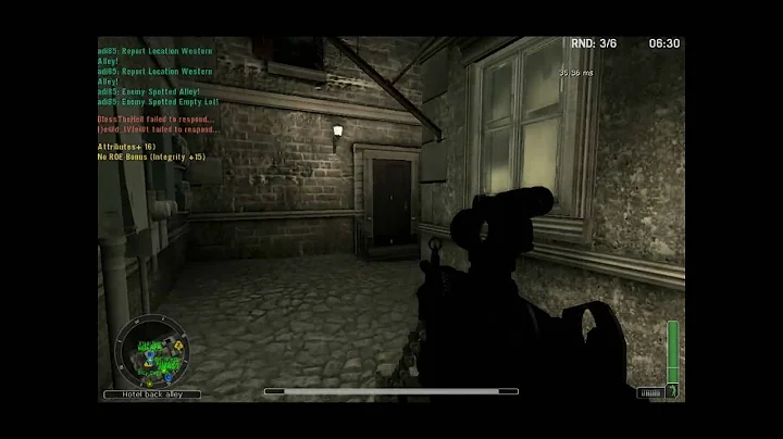 America's Army 3 - Alley spraying with the AR M249 (Audio Test) [HD]