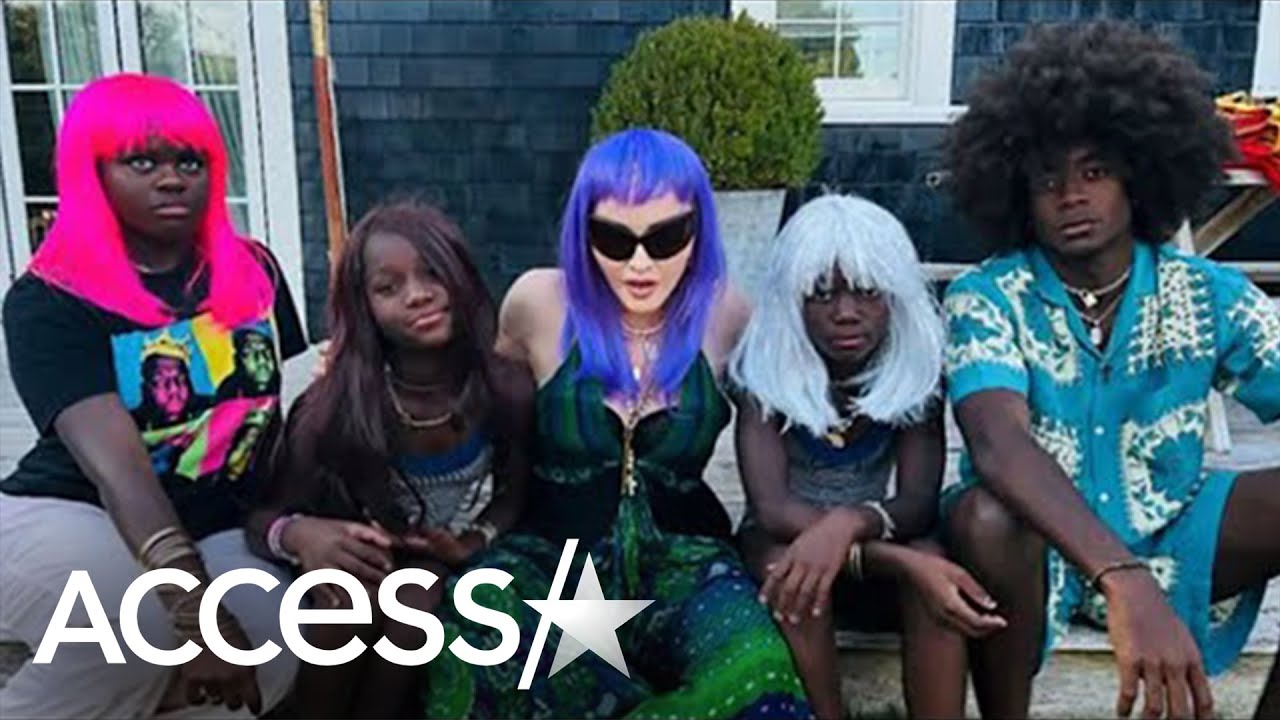 Madonna Throws Epic Wig Party For Her Twins’ 10th Birthday