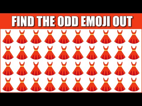 HOW GOOD ARE YOUR EYES #153 l Find The Odd Emoji Out l Emoji Puzzle Quiz