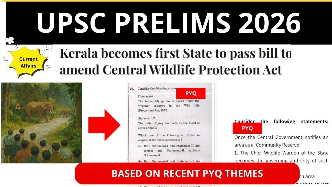 This Environment topic will definitely will be asked in UPSC PRELIMS ...