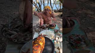 The Secret to Soft Grilled Cuttlefish at the Beach 🔥