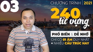 [Bài 3] 240 từ dễ thuộc nhất trong tiếng Anh (Chỉ 1 âm) - Kèm nhiều ví dụ có cấu trúc hay