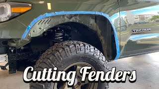 Tacoma High Clearance Fender Cut