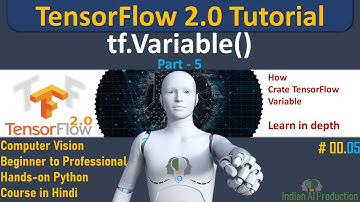 Create TensorFlow Variable using TensorFlow 2.0 Python Tutorial | Deep Learning | Machine Learning