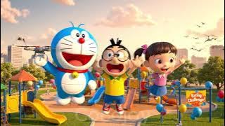 Doraemon Eating Challenge  | Funny Kids Cartoon | Who Will Win?”