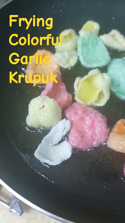 #SHORTS #garlic #frying #krupuk  #asmr_sounds #food #satisfying #food #youtubeshorts
