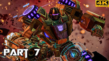 Transformers Fall of Cybertron Gameplay 4K Ultra HD Part 7