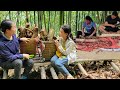 A meaningful weekend for van anh van anh and ms minh went to the forest to get medicine