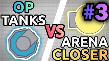 OP TANKS vs ARENA CLOSER #3 (Arras.io)