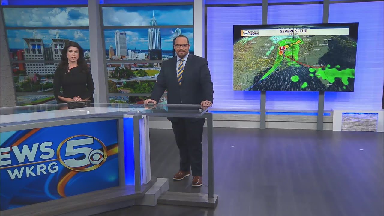 WEATHER AWARE: Severe Storms Possible Friday - YouTube
